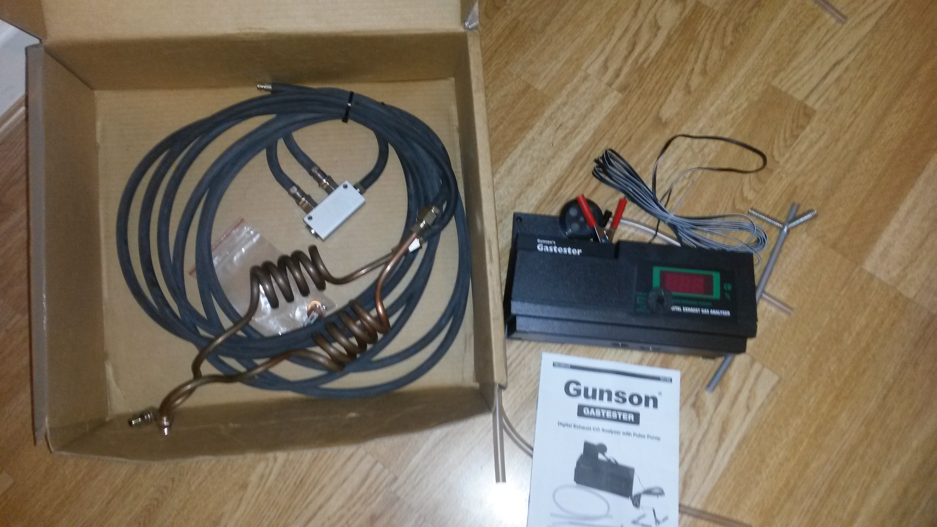 Getting ready for fuel system service and emissions test 3