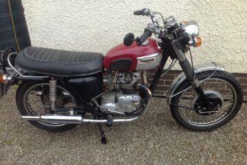 1974 Triumph 500 Daytona matching numbers