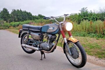 1964 Ducati 250 Deluxe, Ready to ride and unrestored.