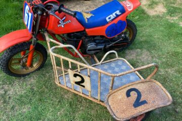 Honda QR50 Original Bike with Ultra Rare Sidecar