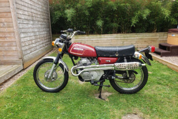 1972 Honda CL175 Twin Street Scrambler 49 Honda CL175 Twin Street Scrambler – 1972 – 2,866 miles from new