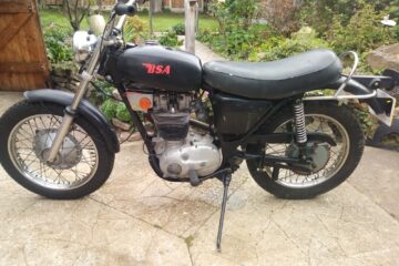 BSA B50SS = CLASSIC PROJECT = 1972