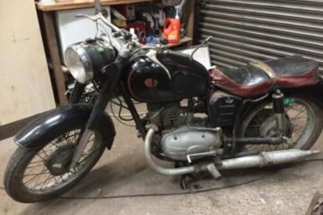 Pannonia T1 250 cc (Early 60's)