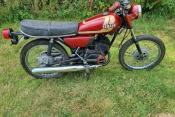 yamaha rd125 twin 1974 project