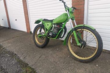 BARN FIND!! PROJECT!! RUNNER!! Italjet Grasshopper 1980s