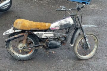 Yamaha DT100F Trial bike Trail Bike Scrambler enduro Restoration Project