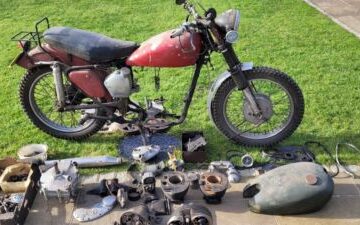 1954 Matchless G80S 500cc restoration project