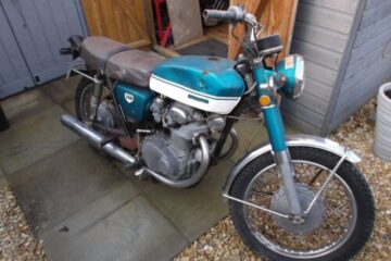 1970 Honda CB350 K2 Restoration Project 62 Honda CB350 K2 1970 Vintage Classic Restoration Project Barn Find