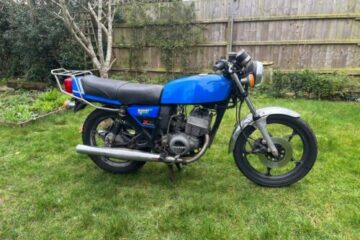 suzuki gt250 x7   x7 barn find project 1978 very low miles import rd kh era bike