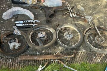 1977 Suzuki AP50 restoration project 1 suzuki ap50 moped