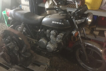 Honda CB 750 4 Comstar wheels model