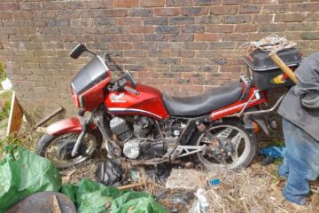 HONDA VT500 – 500CC 1984 / B REG MOTORBIKE PROJECT / FOR RESTORATION