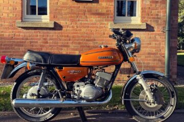 Classic Suzuki GT250, 2 Stroke, 1976, Really Nice ‘Survivor’