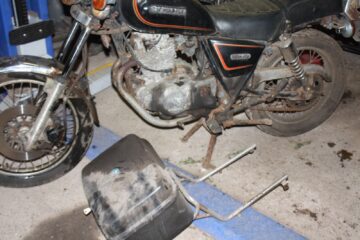 suzuki gn250 spares or repair barn find