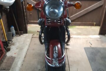 Honda CX500 motorcycle