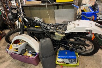 Yamaha DT 250 MX 1981 restoration project