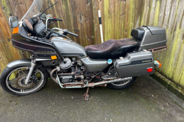 HONDA SILVERWING INTERSTATE GL650 BARN FIND