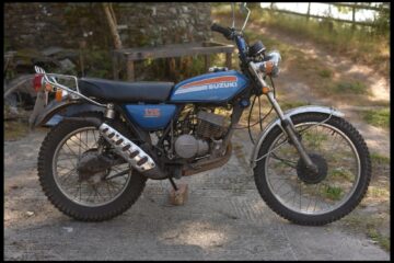 1975 Suzuki TS125 Motorcycle Original Condition Unrestored