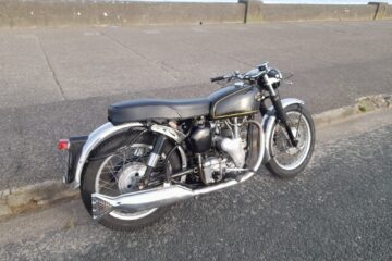 velocette viper  not venom thruxton mac mov no barn find