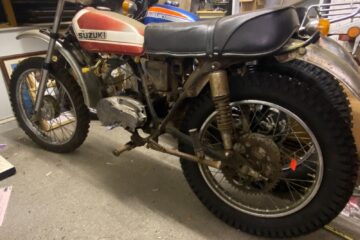 Suzuki TC125 1971 Trail bike – original condition project (TS125)