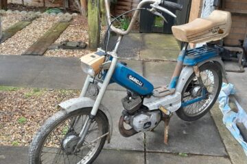 Garelli gulp 50cc moped barn find project.