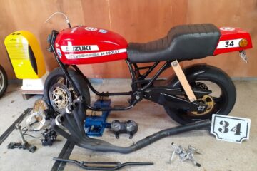 Suzuki Gs1000 project with UK V5 in my name 8 years