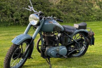 BSA M21 600cc side valve single 1947 fully running and working