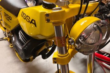 Super rare vintage 1980 Ossa TR-350 Trials in MINT condition for sale