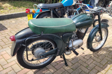 Francis Barnett Plover 86 1960 light project