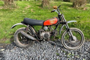 Honda Xl 70 barn find with V5 running order