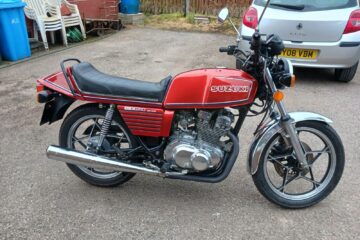 1981 SUZUKI GSX 250 CLASSIC MOTORCYCLE