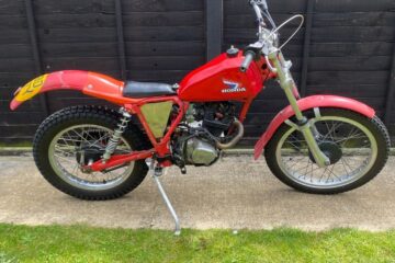 1983 FANTIC HONDA 200cc TRIALS BIKE