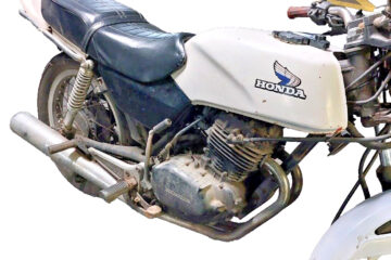 1981 Honda CB250RS non-running project Born 1980 registered in UK 1981