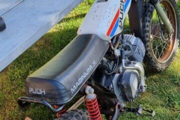 Puch Magnum X Motor Bike Running Full Engine Rebuild!