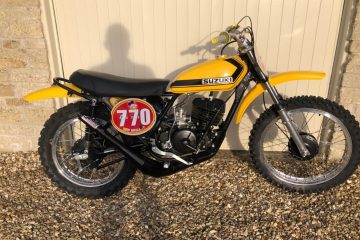 Suzuki TM400 J  Cyclone 1972 Rare Early model classic scrambler