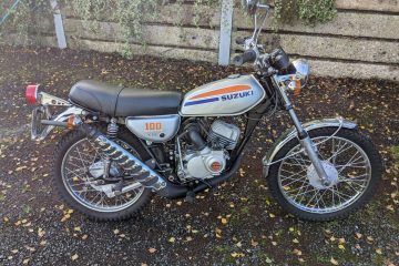 1973 Suzuki TS100L – lovely restored UK bike