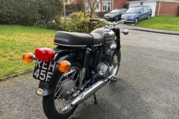 Honda CD175a (Sloper) 1968