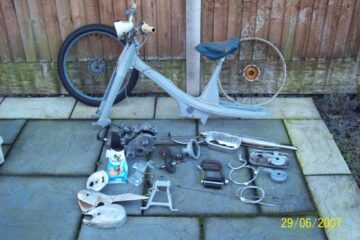 NSU Quickly  N23 49CC 1964 Restoration Project