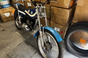 bultaco sherpa 250 running project 1970 Barn Find Project