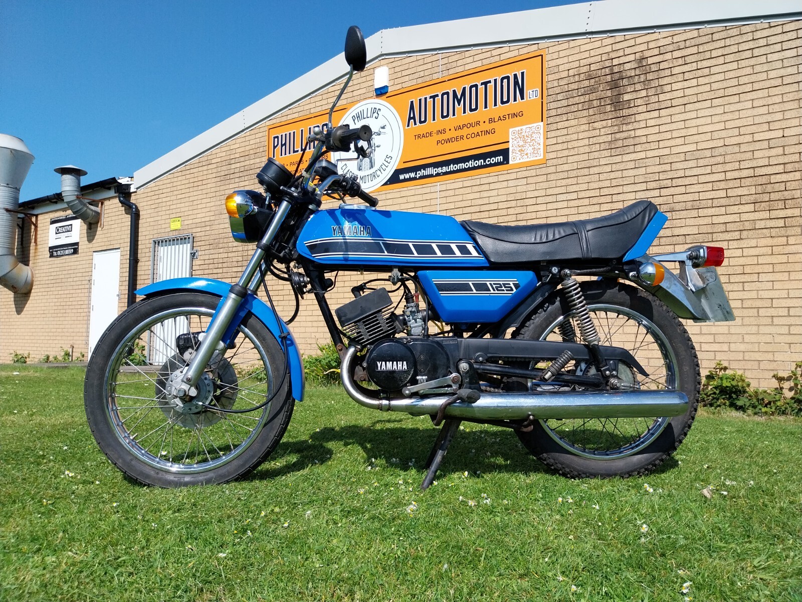1977 Yamaha RD 125 DX 1977 Nice Unmolested Example - Barn Find Motorcycle