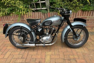 1956 Triumph Tiger Cub 200cc, a rare and early model single seat.