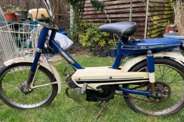 Barn Find …..1975-1976 Puch Honda 49cc Moped