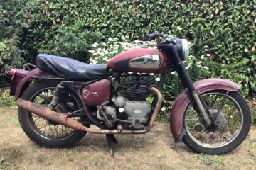 ROYAL ENFIELD 700 SUPER METEOR BARN FIND WITH V5c 1958