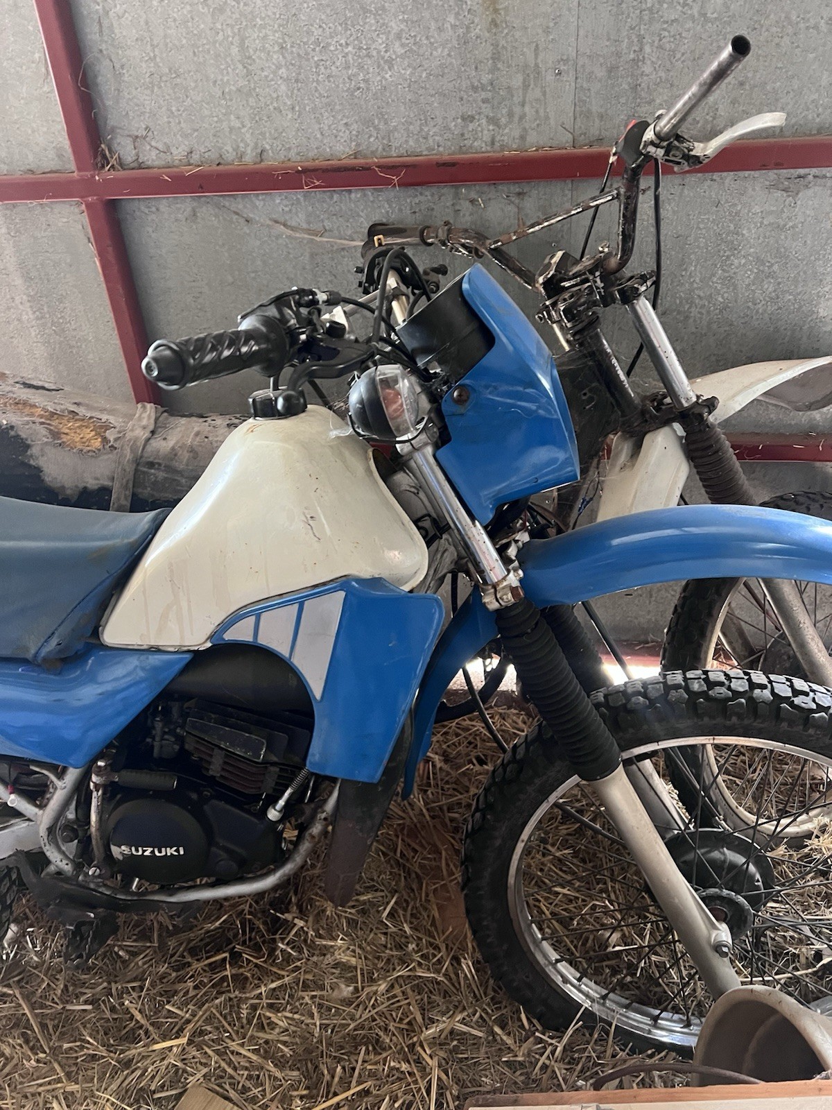 Ts50x Custom Suzuki TS 50 X - Barn Find Motorcycle