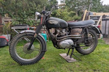 1968 Triumph T100C Not T120 Bonneville Classic Vintage Patina Barn Find