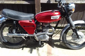 1969 Triumph TR25w Trophy 250cc motorcycle