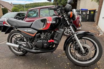 Yamaha rd350lc (UK Matching Numbers; restored)