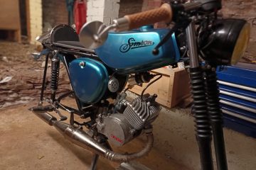 MZ Simson S50B 65cc Cafe Racer 1980 Motorcycle
