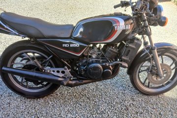 Yamaha RD 250 LC 4L1 matching numbers, shed find project