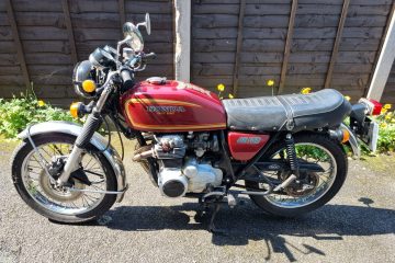 Honda CB400F 400 Four 1977 – UK Bike – 27k – Burgundy – Classic good runner
